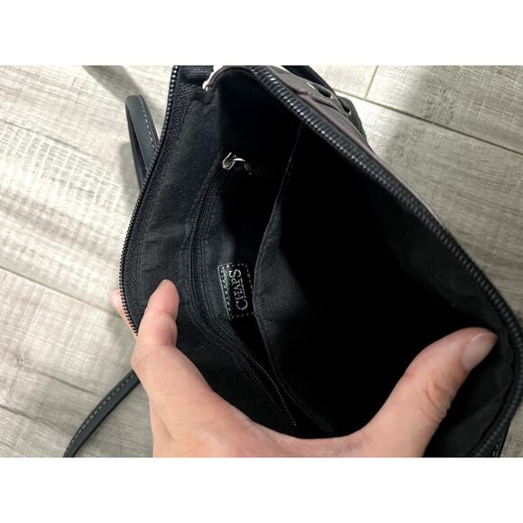 Chaps Faux Leather Crossbody Bag - Picture 5 of 8